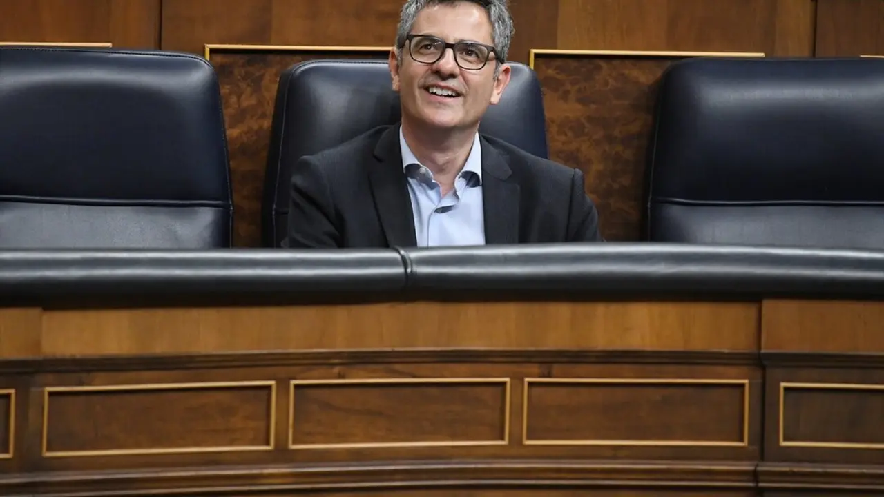 El ministro de la Presidencia, Justicia y Relaciones con las Cortes, F&eacute;lix Bola&ntilde;os. / Fernando S&aacute;nchez