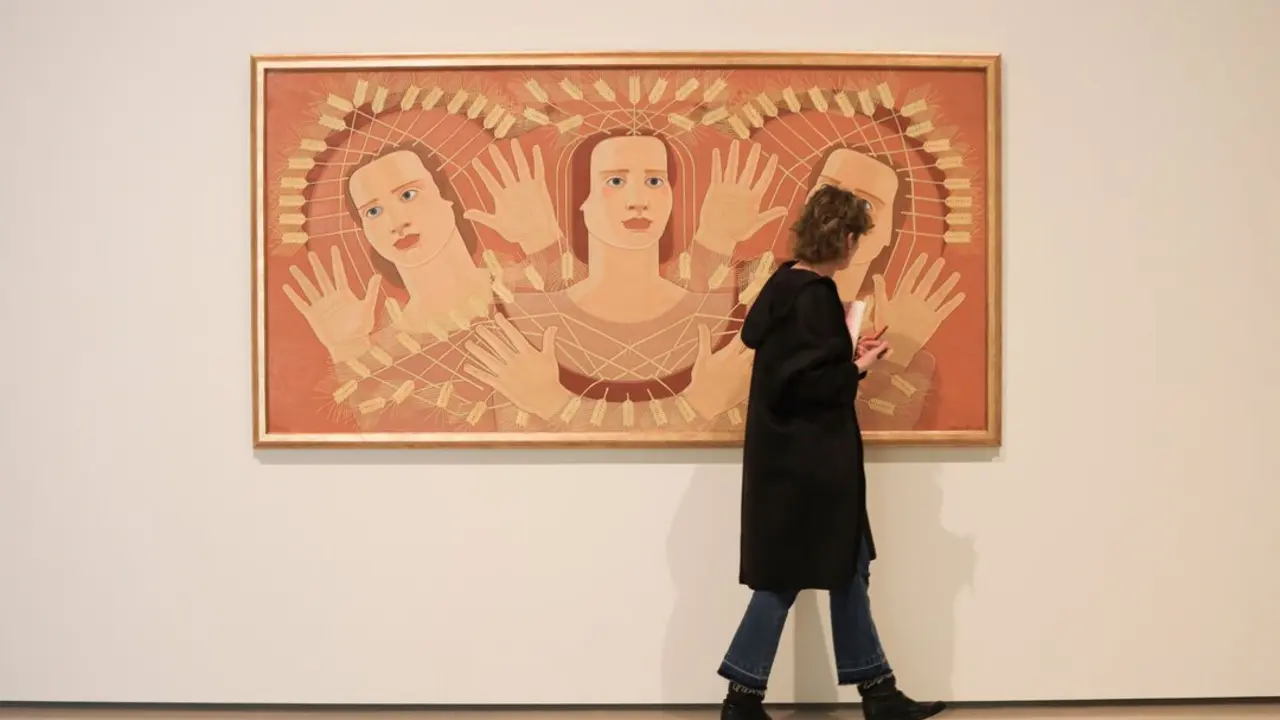 Obra de Maruja Mallo en la exposici&oacute;n del Centro Bot&iacute;n. / EP