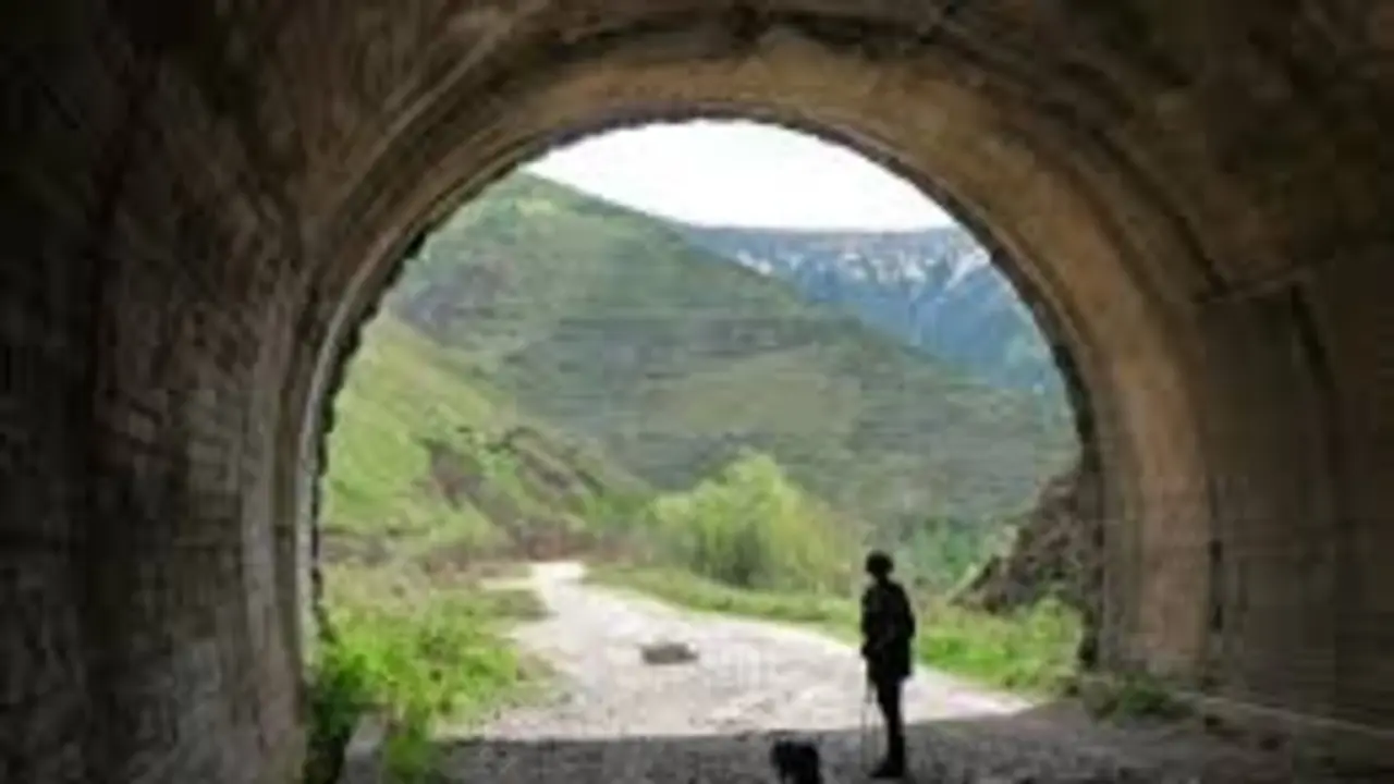 Su tama&ntilde;o bati&oacute; r&eacute;cords en su &eacute;poca, pero el t&uacute;nel de Yera en Cantabria jam&aacute;s vio la actividad para la que fue dise&ntilde;ado. / UC