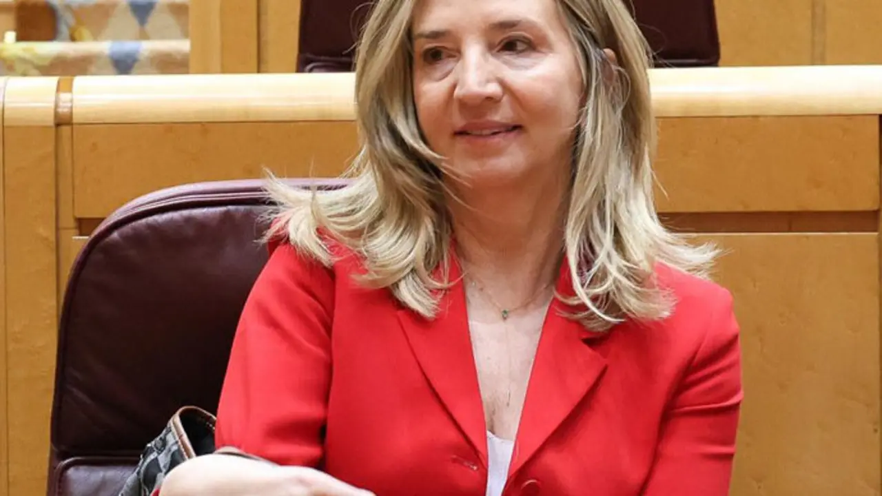 La portavoz del PP en el Senado, Alicia Garc&iacute;a. / x