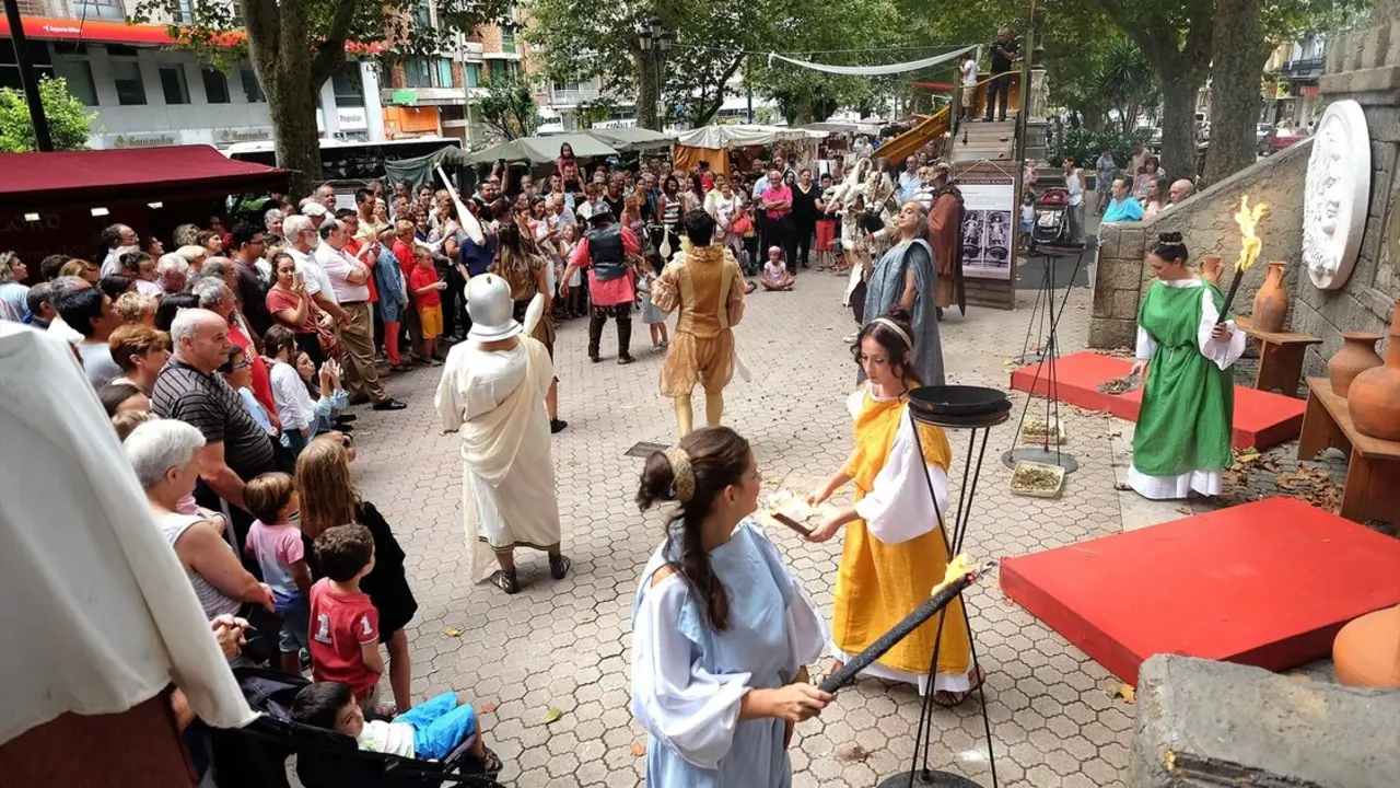 El Mercado Romano de los Santos M&aacute;rtires, del 24 al 26 de agosto en la Alameda de Oviedo. / EP