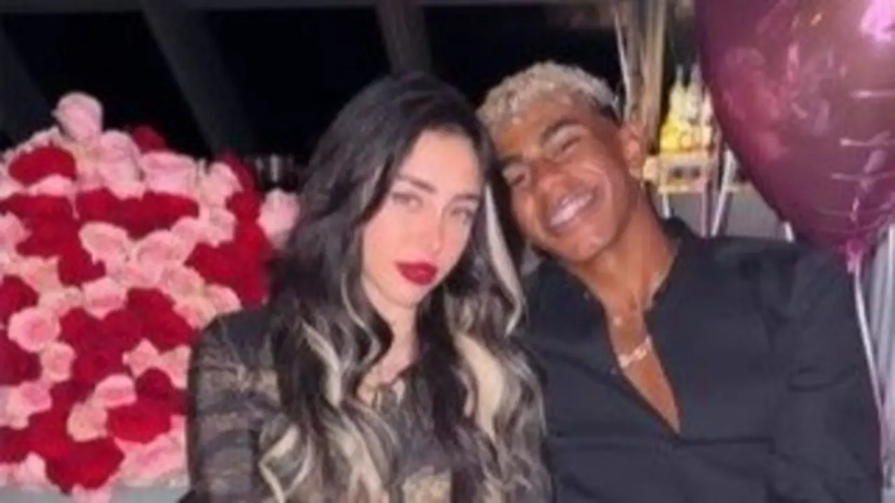 Lamine Yamal y Nicki Nicole. / Instagram