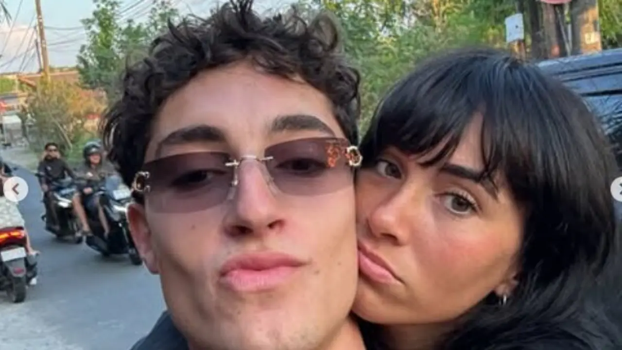Plex y Aitana de vacaciones. / Instagram