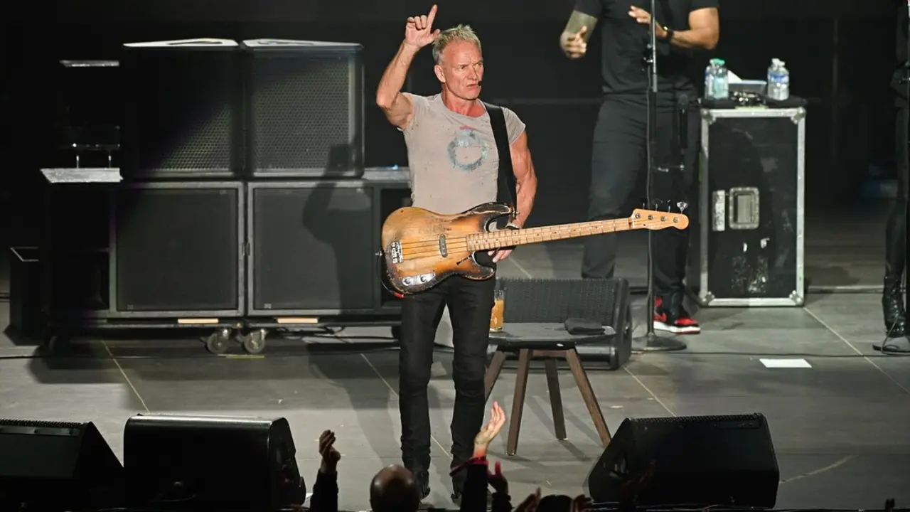 Sting durante una presentaci&oacute;n. EP / Archivo