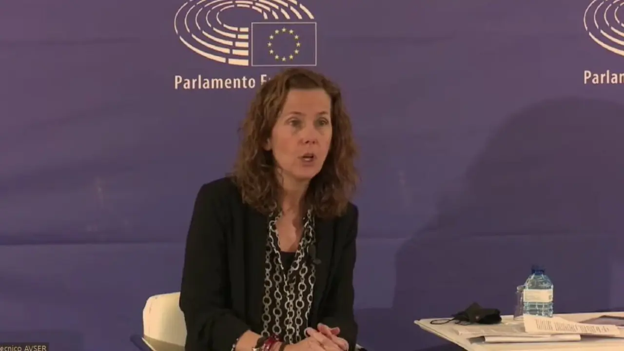 Esperanza Teba Sambl&aacute;s durante un acto. / EP