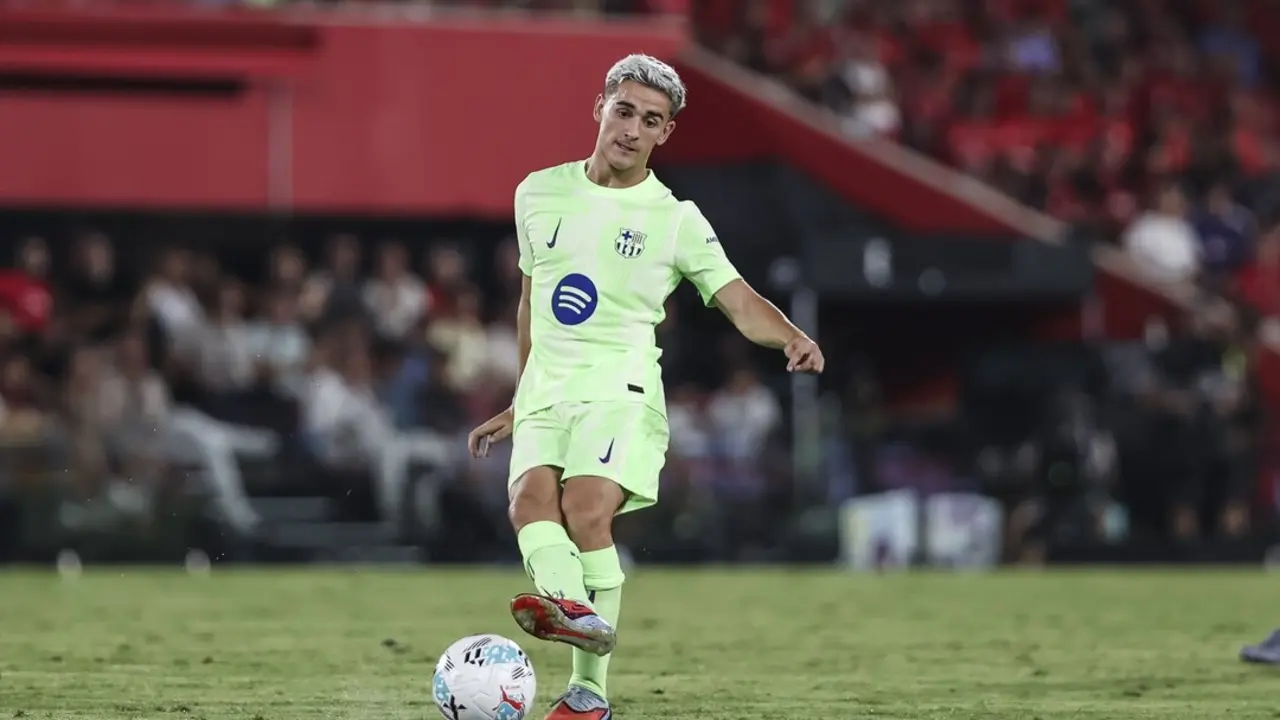 El jugador del FC Barcelona, Pablo Gavi. / EP
