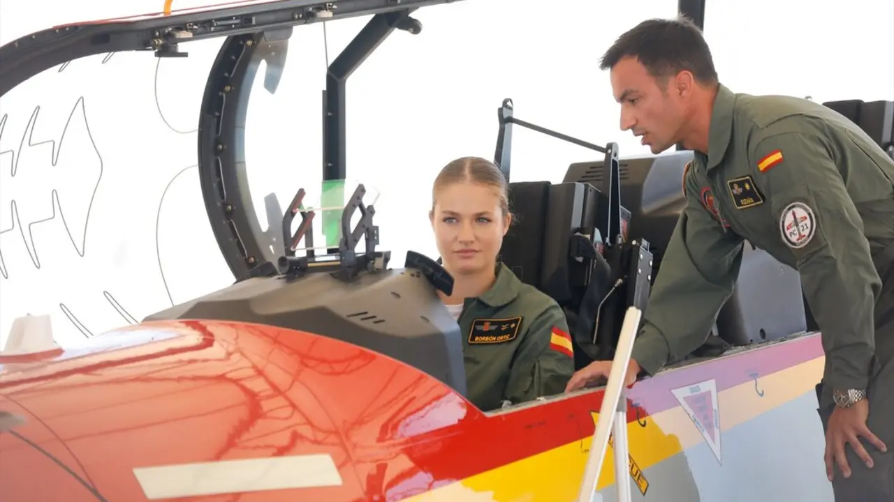 La princesa Leonor ingresa en la Academia General del Aire. / Edu Botella