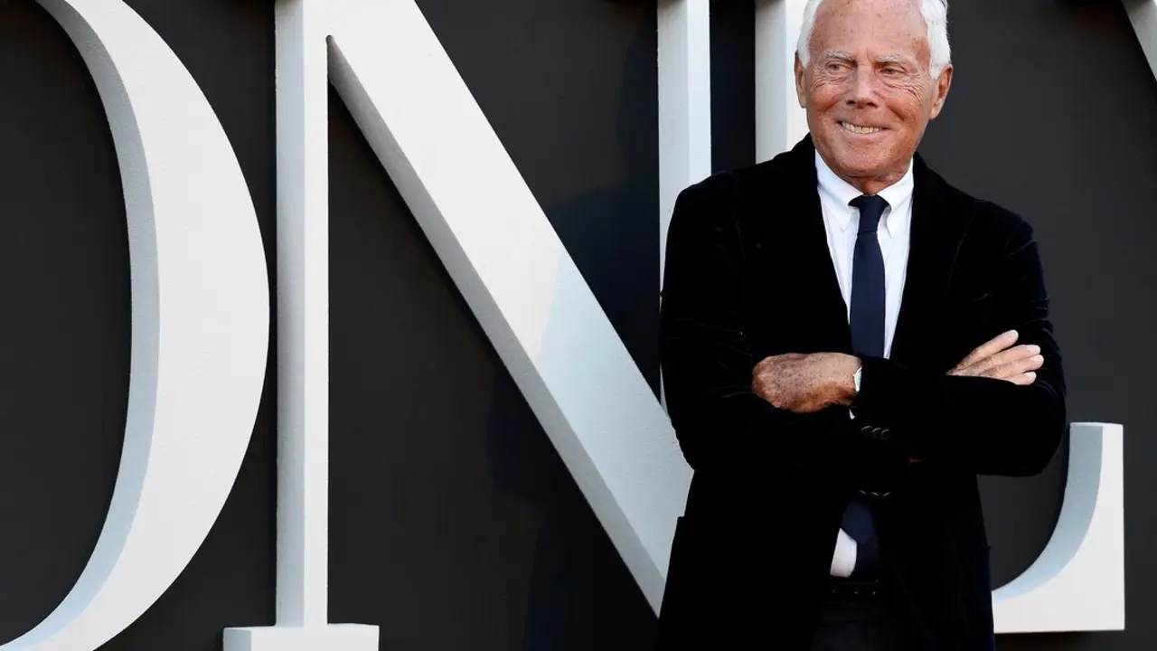 Giorgio Armani, icono indiscutible de la moda mundial. / EP