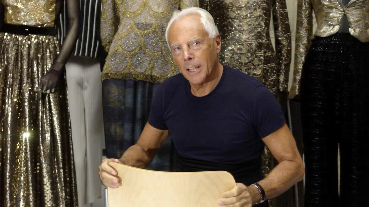 El dise&ntilde;ador italiano, Giorgio Armani. / EP