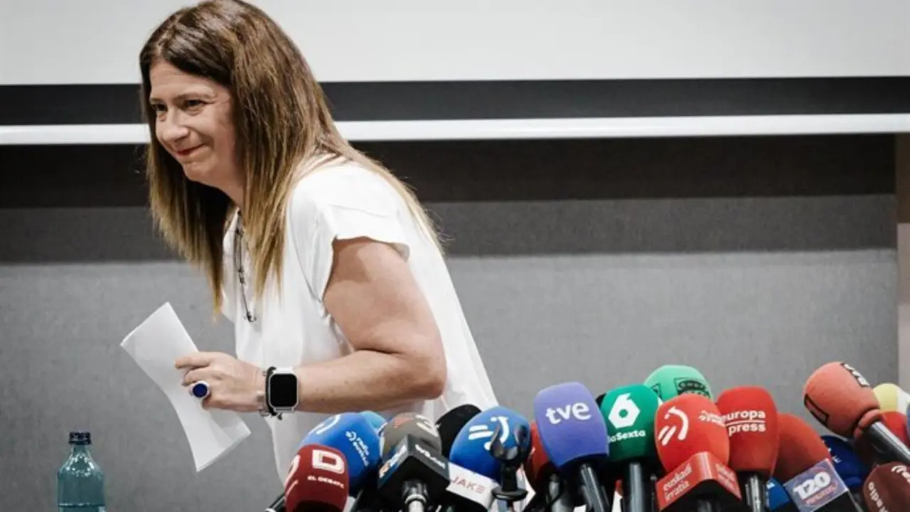 Leire D&iacute;ez, conocida como la &ldquo;fontanera del PSOE&rdquo;. / EP