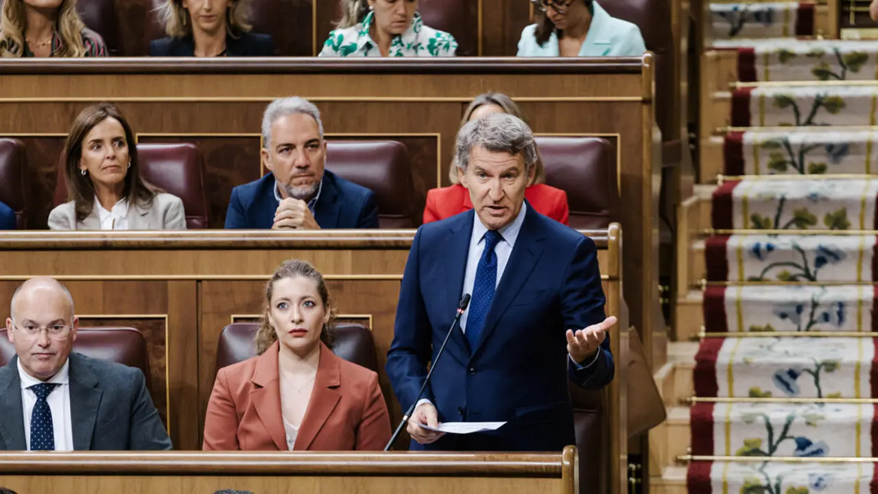 El presidente del PP, Alberto N&uacute;&ntilde;ez Feij&oacute;o. / EP