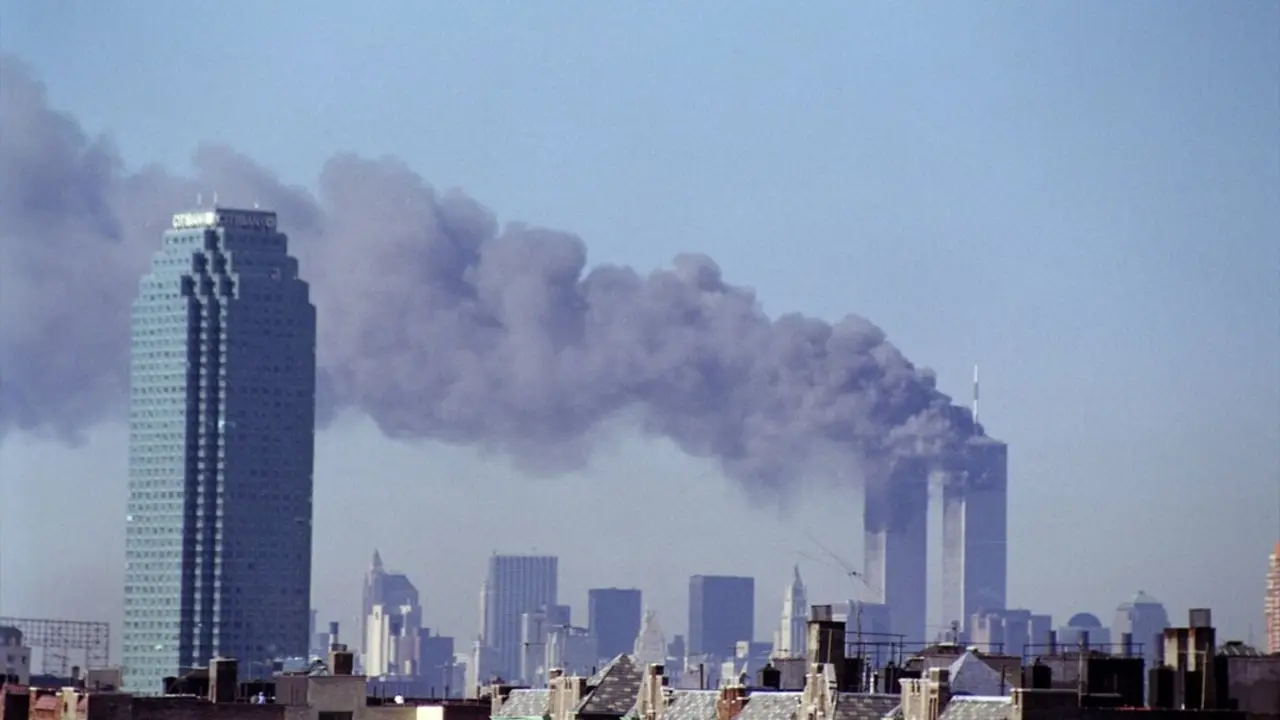 Las Torres Gemelas del World Trade Center de Nueva York en el d&iacute;a de los atentados del 11 de septiembre de 2001. / Fernando Salas
