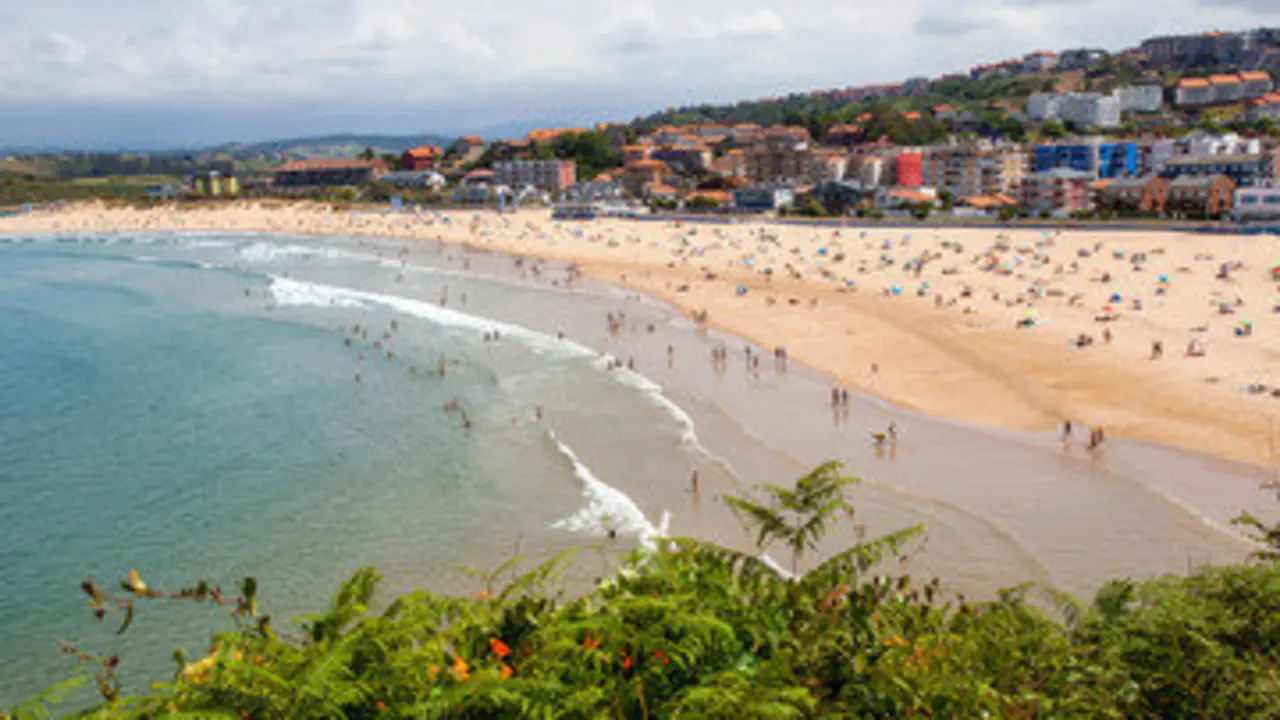 La Playa de La Concha en Cantabria. / A.S.P