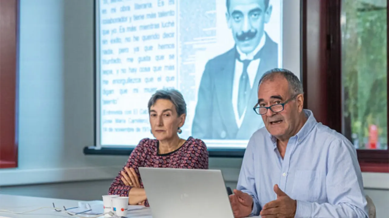 El fil&oacute;logo e investigador Juan Aguilera. / x