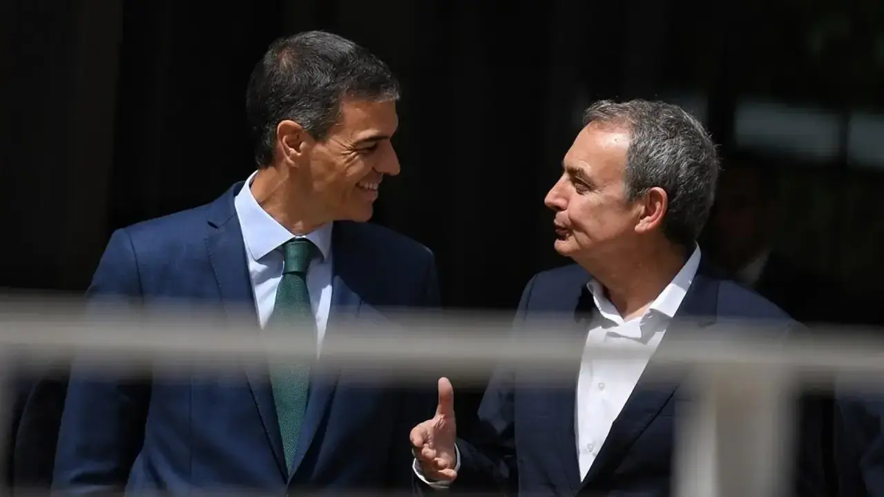 Pedro S&aacute;nchez y Rodr&iacute;guez Zapatero.