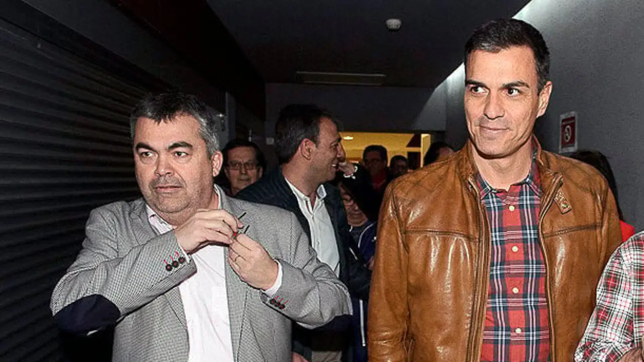 Santos Cerd&aacute;n y Pedro S&aacute;nchez.