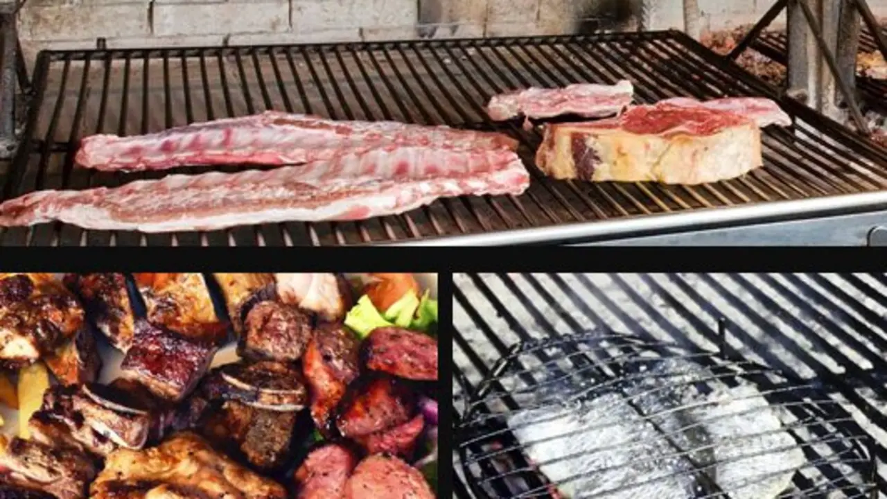 Diferentes productos a la brasa. / R.R.