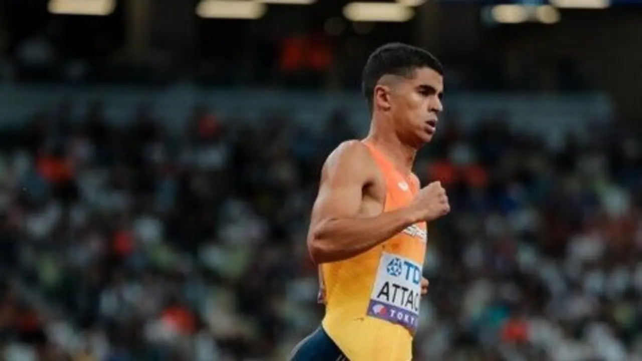 Attaoui durante la final. / RFEA