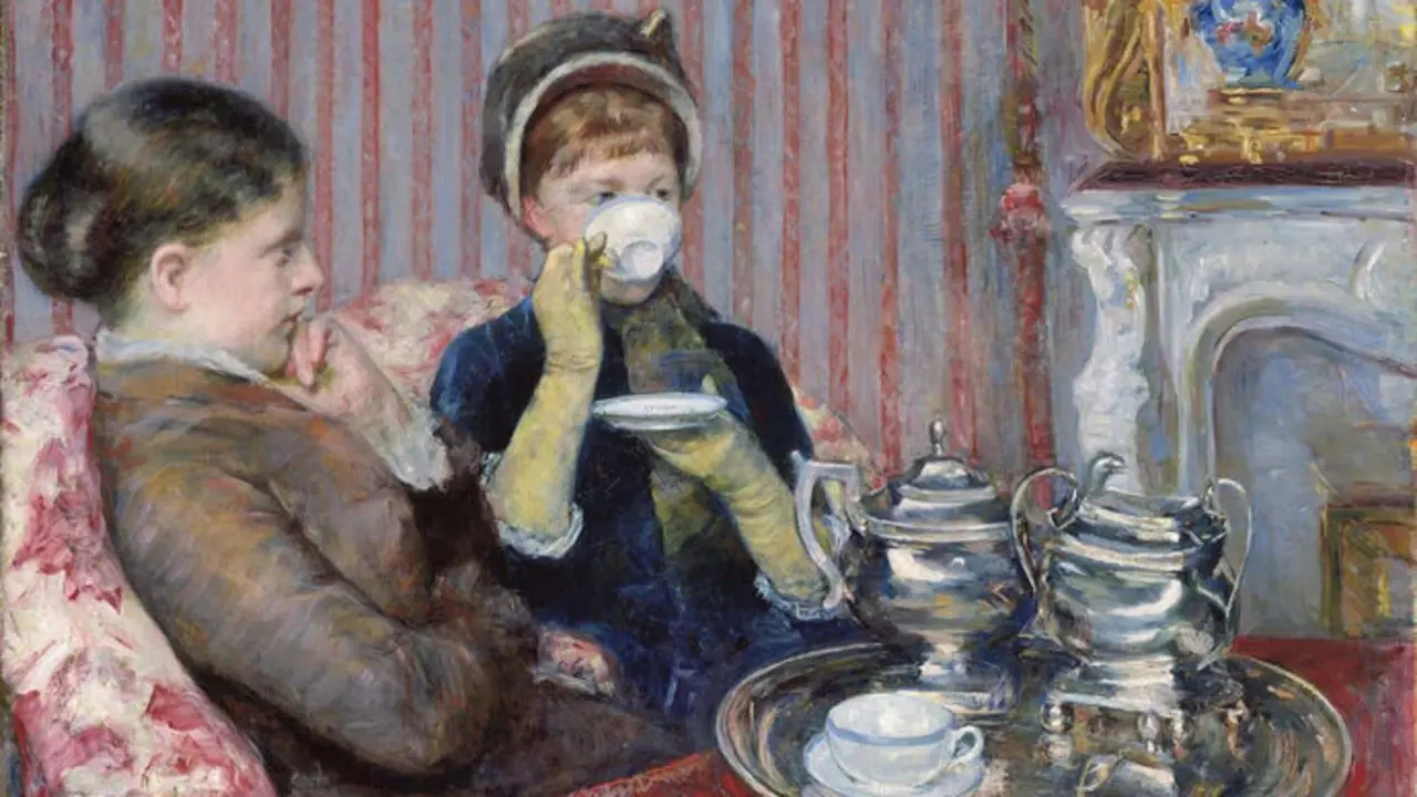 Una de las obras de la artista Mary Cassatt. / x
