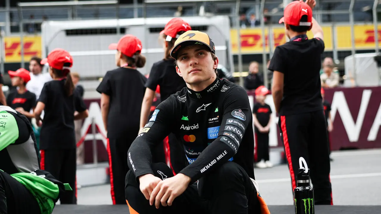 El piloto de McLaren, Oscar Piastri. / EP