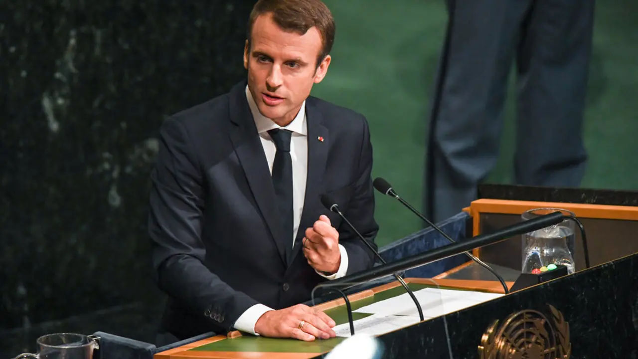 El presidente de Francia, Emmanuel Macron. / EP