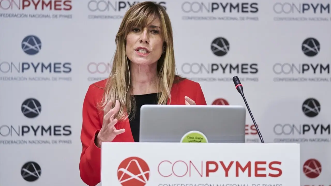 Bego&ntilde;a G&oacute;mez durante una intervenci&oacute;n. / A. P&eacute;rez Meca