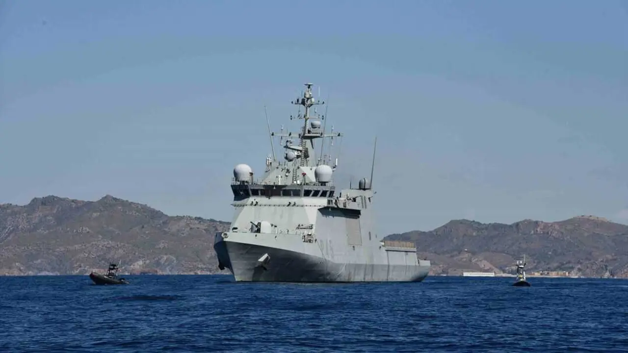 Un buque de acci&oacute;n mar&iacute;tima (BAM). / Armada
