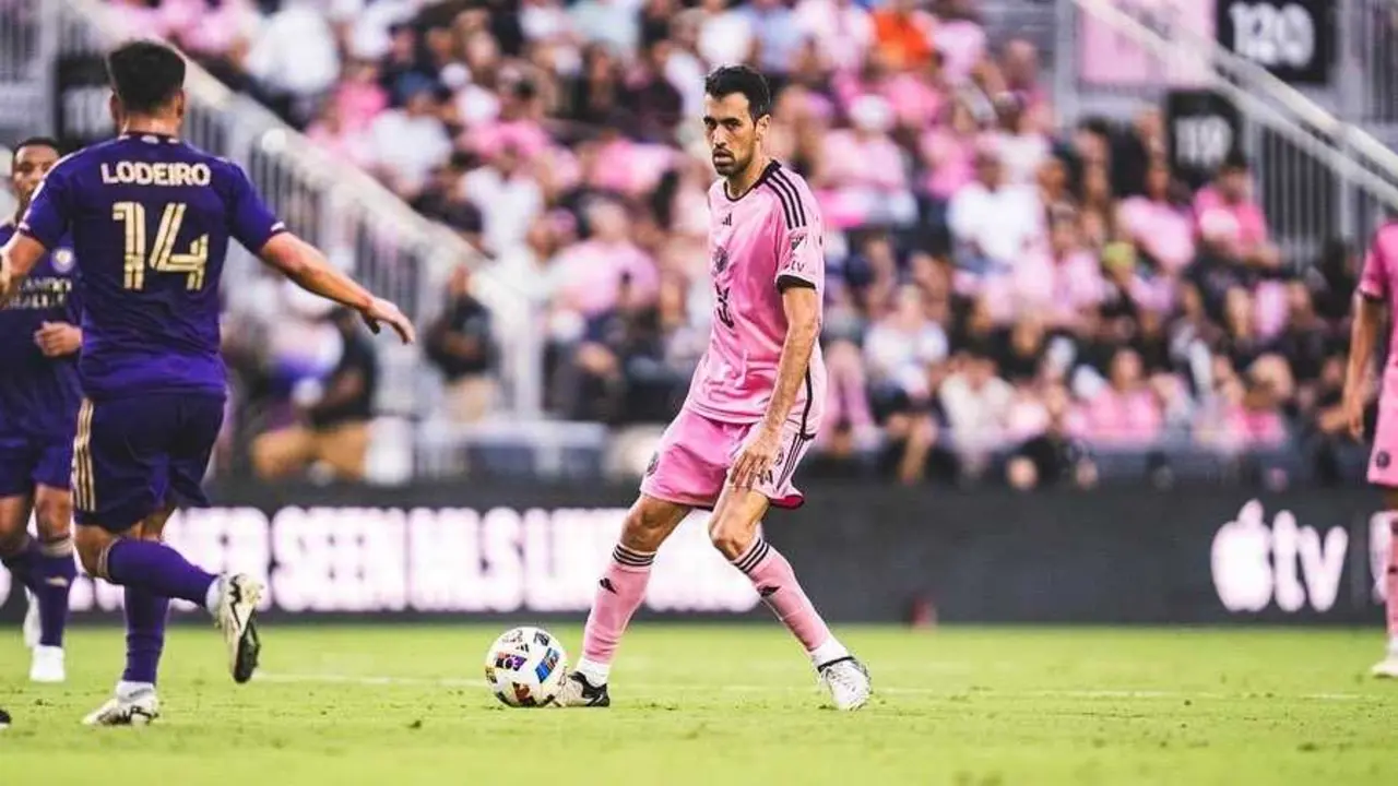 Busquets durante un partido con el Inter Miami. / 5sergiob