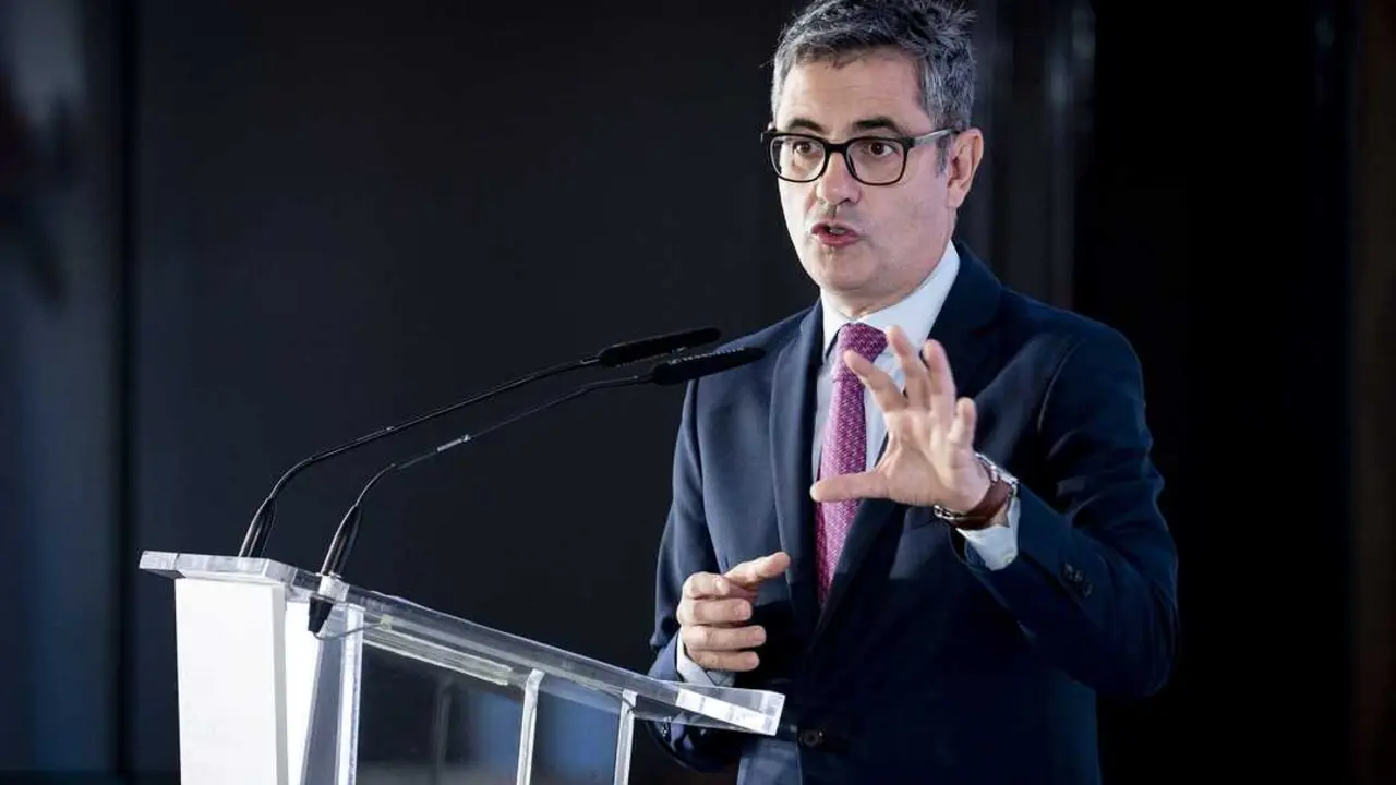 El ministro de la Presidencia, Justicia y Relaciones con las Cortes, F&eacute;lix Bola&ntilde;os. / A. P&eacute;rez Meca