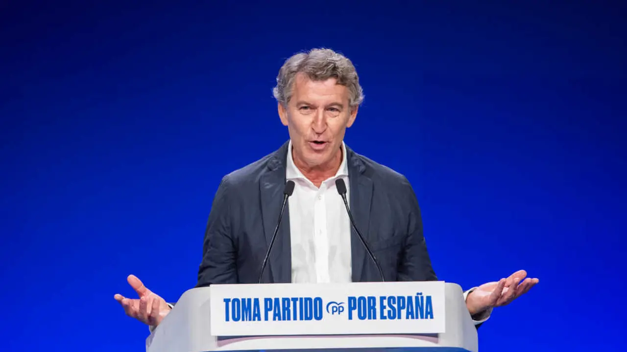 El presidente del Partido Popular, Alberto N&uacute;&ntilde;ez Feij&oacute;o. / EP
