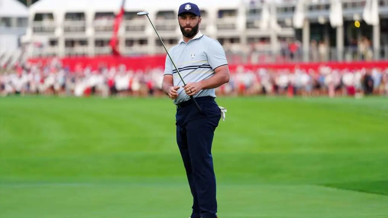 El golfista profesional espa&ntilde;ol Jon Rahm, del Equipo Europeo en la Ryder Cup. /  David Davies