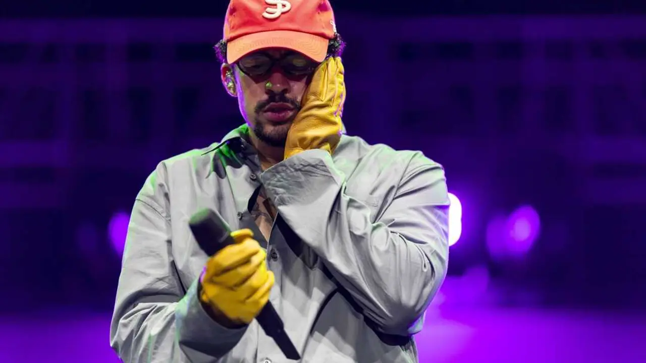 Bad Bunny durante un concierto. / EP