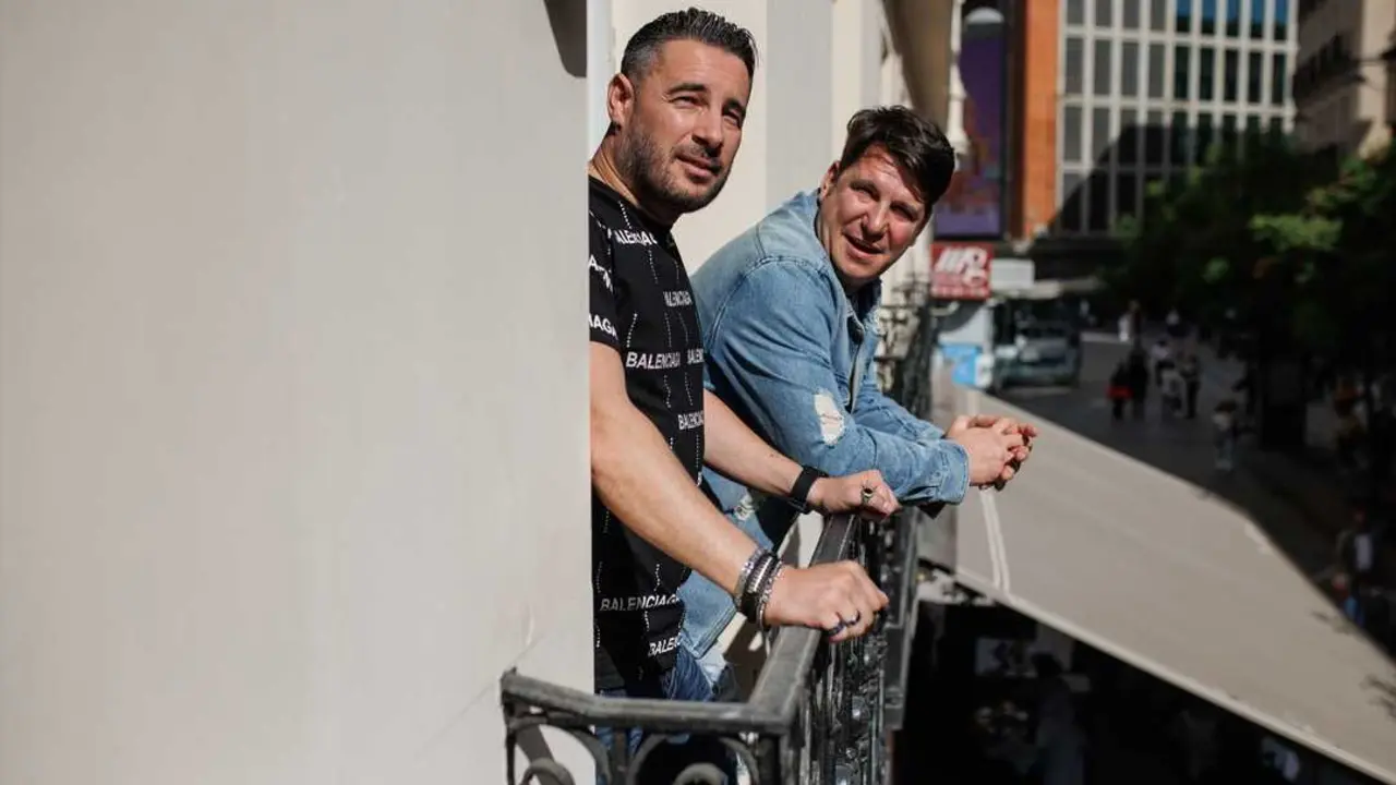 Los cantantes de Andy & Lucas en una foto de archivo. / EP