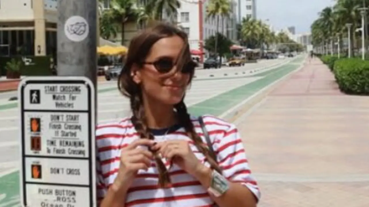 Mar&iacute;a Pombo en Miami. / Instagram