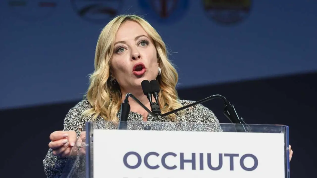 La primera ministra italiana y l&iacute;der de Hermanos de Italia (FdI), Giorgia Meloni. / Valeria Ferraro