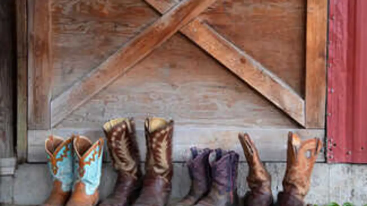Las botas cowboy se reinventan y se cuelan en los looks urbanos m&aacute;s sofisticados. / A.S.P