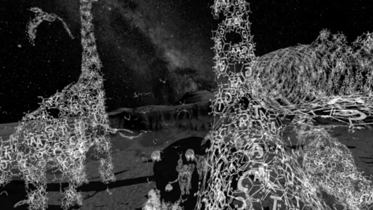 'To the Moon', instalaci&oacute;n art&iacute;stica en VR de Hsin-Chien Huang. / x