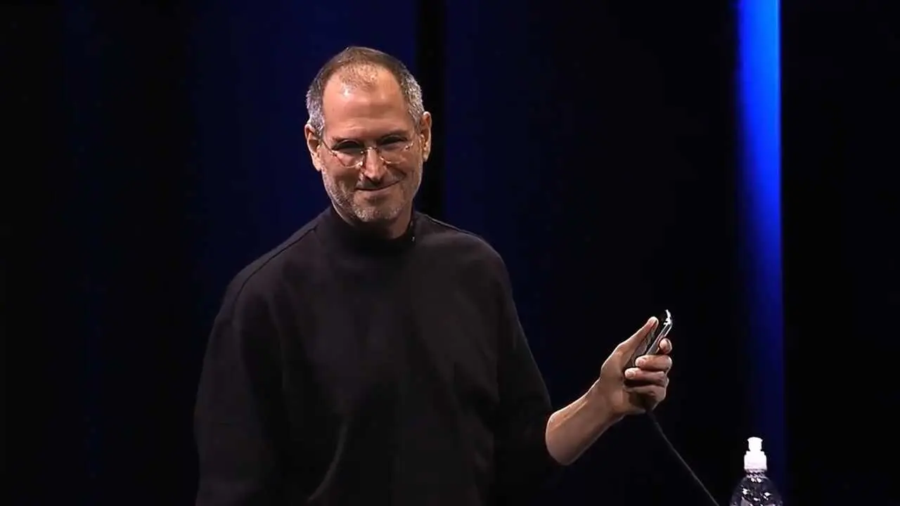 Steve Jobs en un evento de presentaci&oacute;n de Apple. / Apple