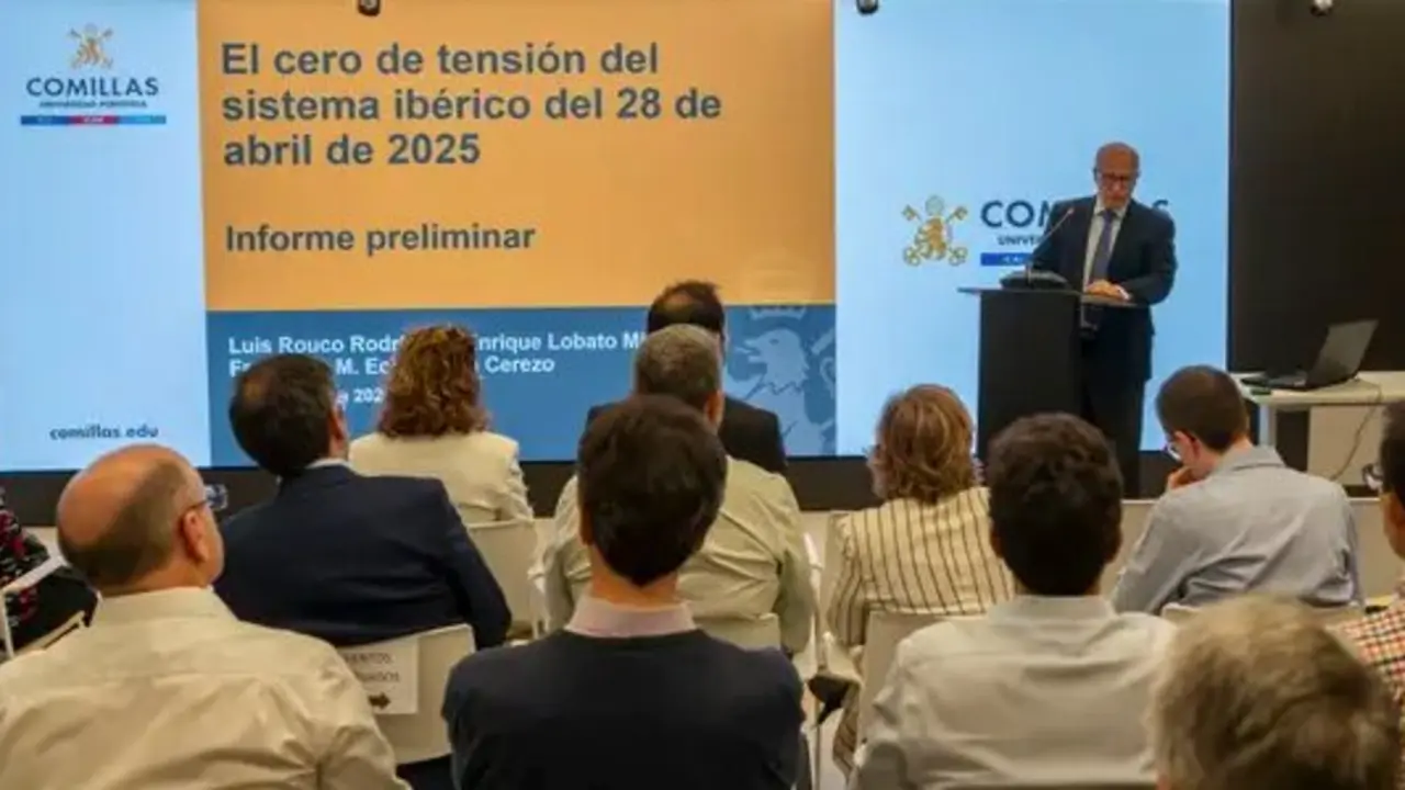 Presentaci&oacute;n del informe de la Universidad Pont&iacute;fice de Comillas. / Universidad Pont&iacute;fice de Comillas