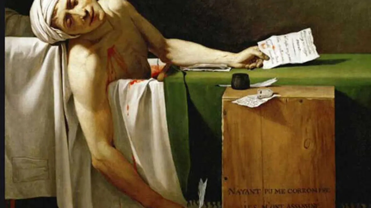 'La muerte de Marat', obra de Jacques Louis-David. / x