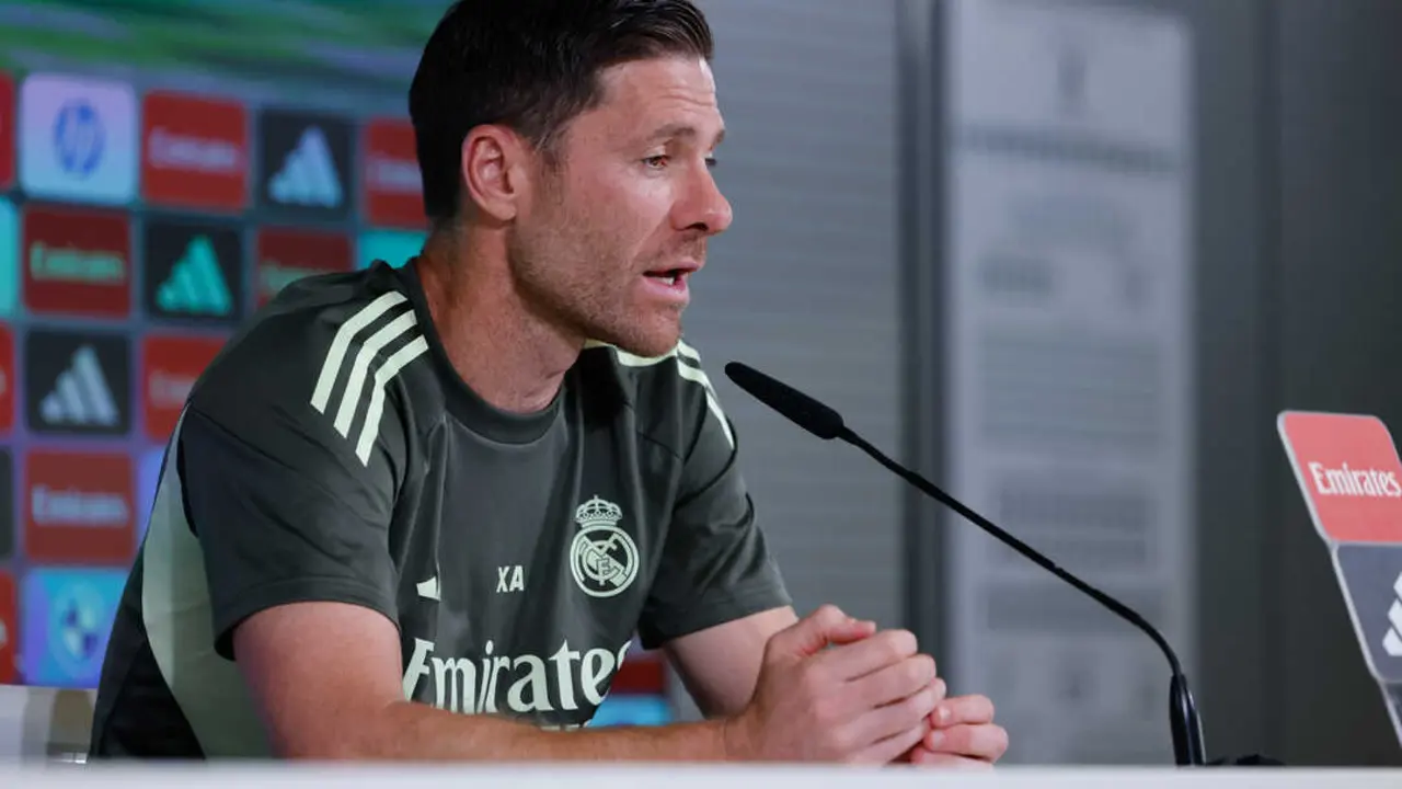 El entrenador del Real Madrid, Xabi Alonso. / EP