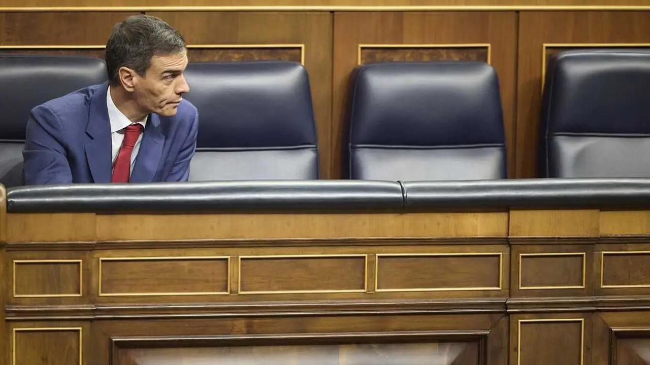 El presidente del Gobierno, Pedro S&aacute;nchez, durante una sesi&oacute;n plenaria. / Jes&uacute;s Hell&iacute;n