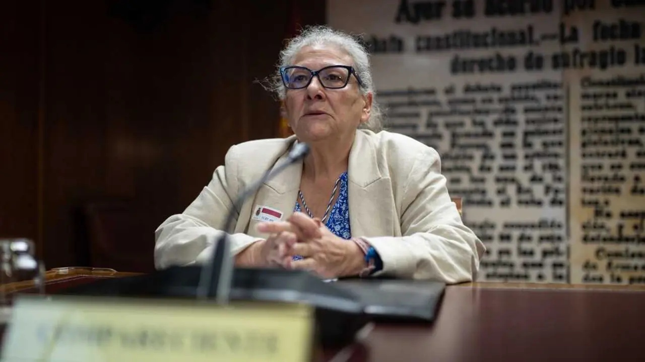 La empresaria Mar&iacute;a del Carmen Pano S&aacute;nchez, comparece en la comisi&oacute;n sobre el &lsquo;caso Koldo&rsquo;, en el Senado. / Alejandro Mart&iacute;nez V&eacute;lez