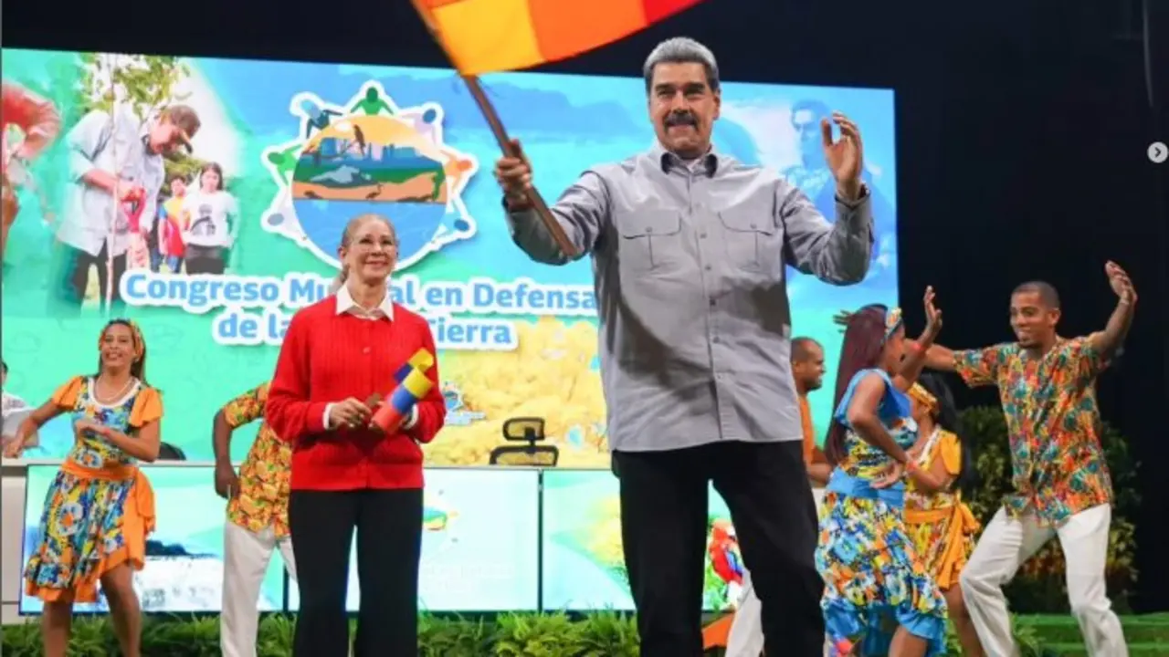 Nicol&aacute;s Maduro, el dictador.