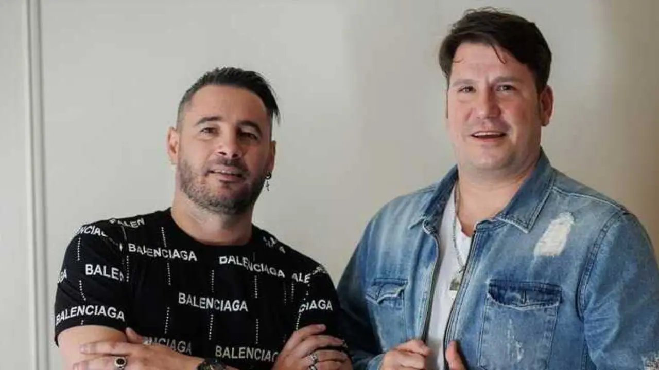 Los cantantes de Andy & Lucas. EP / Archivo