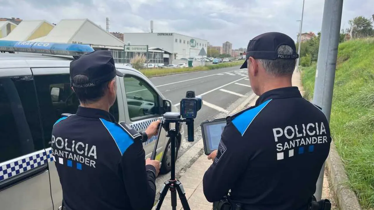 El nuevo radar de la Polic&iacute;a Local. / A.E.