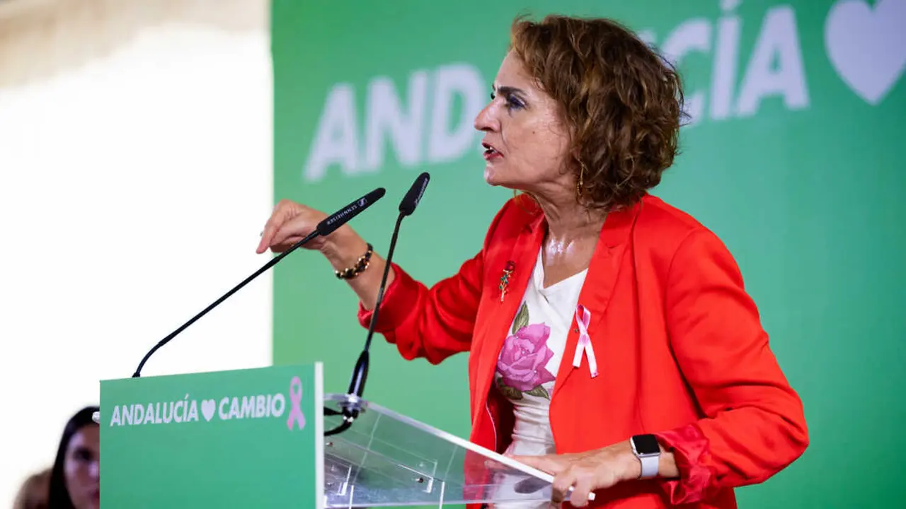 La vicepresidenta primera del Gobierno, Mar&iacute;a Jes&uacute;s Montero. / EP