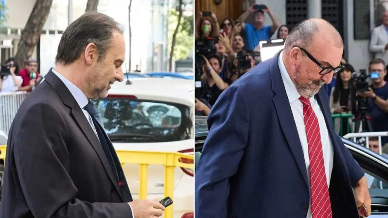 De izquierda a derecha, Jos&eacute; Luis &Aacute;balos y Koldo Garc&iacute;a Izaguirre. / EP