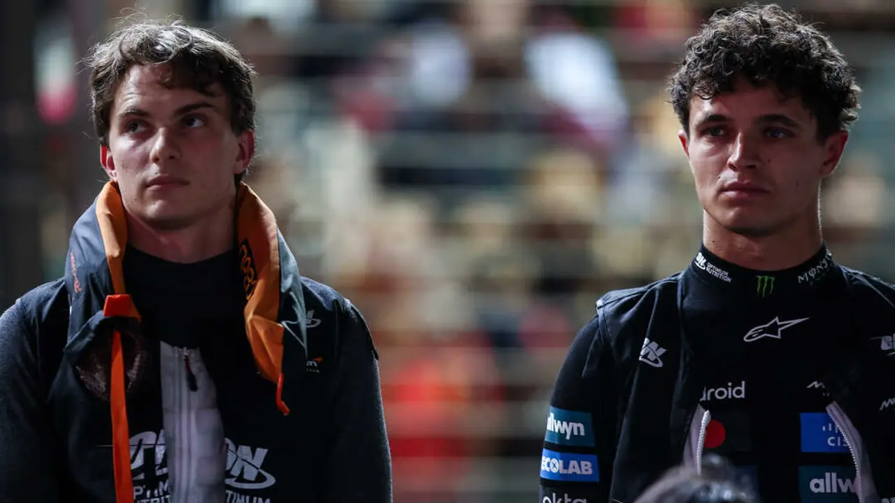 Los pilotos, Norris y Piastri. / EP