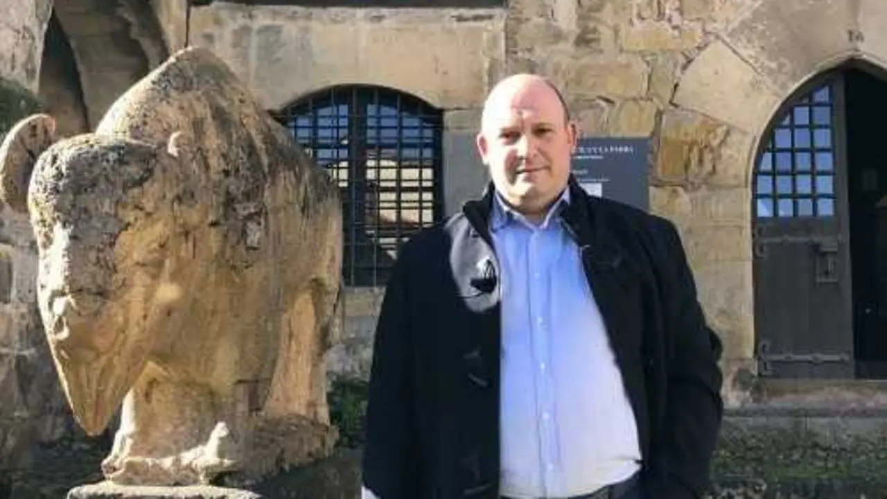 El exalcalde de Santillana del Mar, &Aacute;ngel Rodr&iacute;guez. / A.E